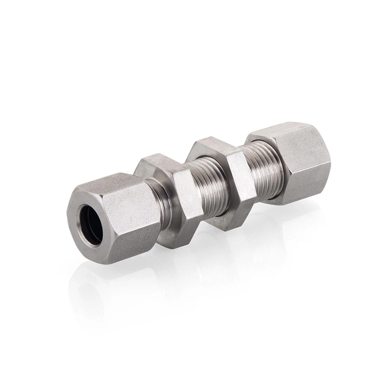 Hydraulic Bulkhead Compression Tube Fittings