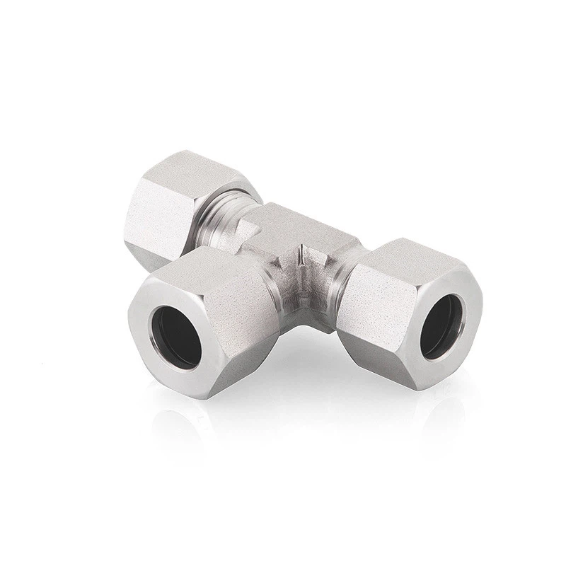 Hydraulic Tee Compression Tube Fittings
